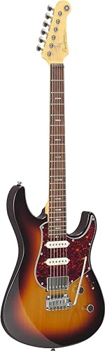 Yamaha Pacifica Professional Electric Guitar With Hardshell Case, Desert Burst