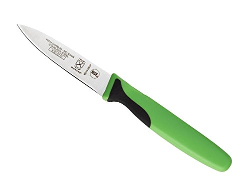 Mercer Culinary Millennia Colors 3-Inch Slim Paring Knife, Green