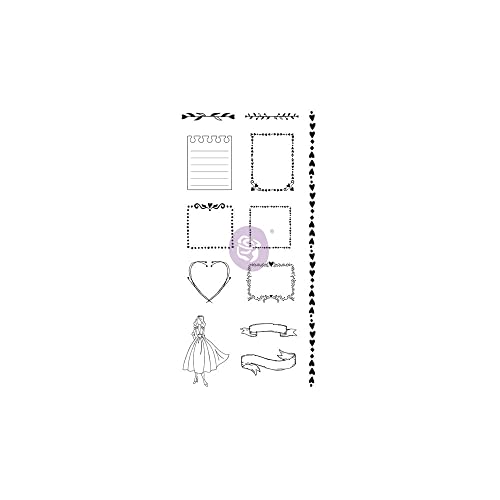 Prima Marketing 655350912130 JN Doll Stamps-Frames