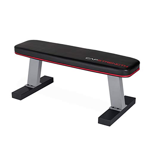 CAP Barbell Flat Utility Bench, Black/Gray
