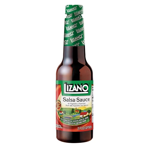 Lizano Salsa Sauce With Vegetables and Spices, 21.1 fl oz (Pack of 1)