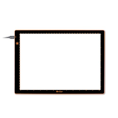 Wafer 1 Light Pad (A4) – Dimmable Brightness with Memory Function – Ideal for Artists, Designers & Crafters