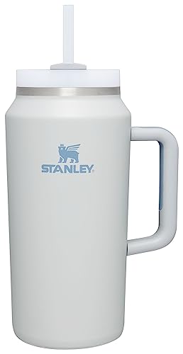 STANLEY Quencher H2.0 Tumbler with Handle & Straw 64 oz | Flowstate 3-Position Lid | Large Capacity for Travel & Sports | Insulated Stainless Steel Cup | BPA-Free | Fog