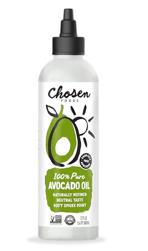 Chosen Foods 100% Pure Avocado Oil Squeeze Bottle, 27 Fl Oz