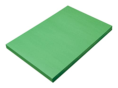 Prang (Formerly SunWorks) Construction Paper, Holiday Green, 12" x 18", 100 Sheets
