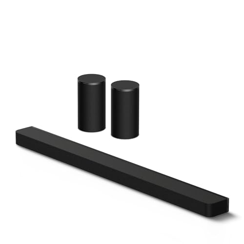 Sony BRAVIA Theater Bar 9 Sound Bar (HT-A9000) with Rear 9 Wireless Rear Speakers (SA-RS9) Bundle