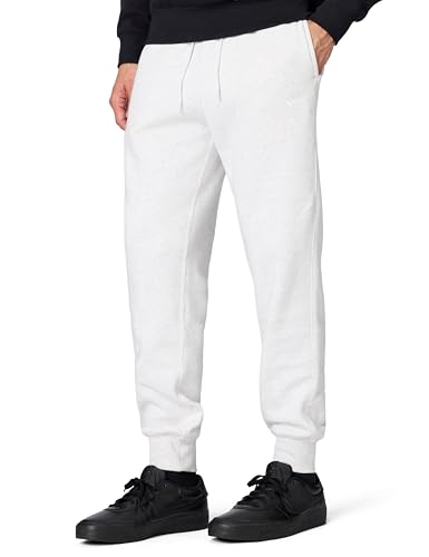 Nike Men's Club Joggers, Birch Heather/White/White, Medium