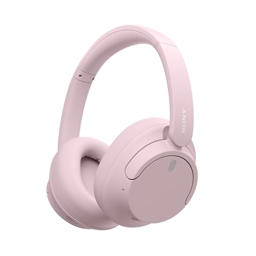 Sony WH-CH720N Noise Canceling Wireless Headphones Bluetooth Over The Ear Headset with Microphone, Pink