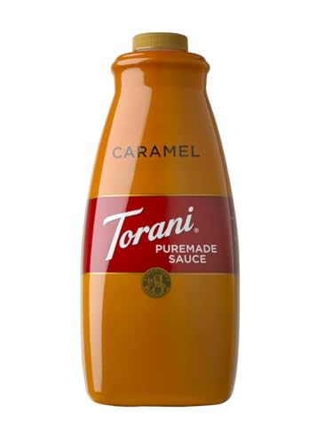 Torani Puremade Sauce, Caramel Flavor, Gluten Free, 64 Fl. Oz. 1.89 L