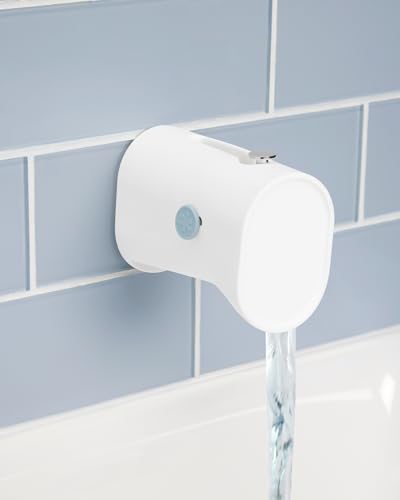 Skip Hop Baby Bath Spout Cover Soft Silicone Faucet Safety Guard with Adjustable Design, Fits Most Bath Spouts, Wave