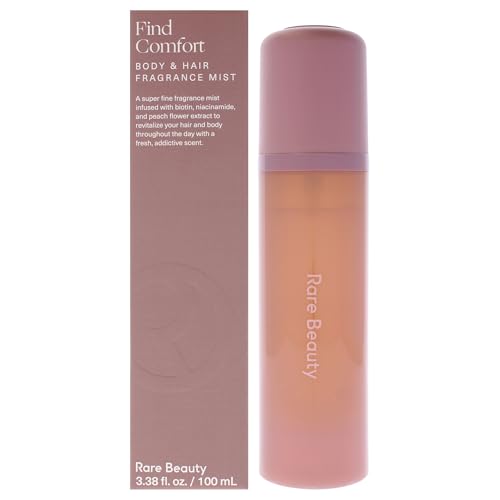 Find Comfort Body and Hair Fragrance Mist by Rare Beauty for Women - 3.38 oz Mist