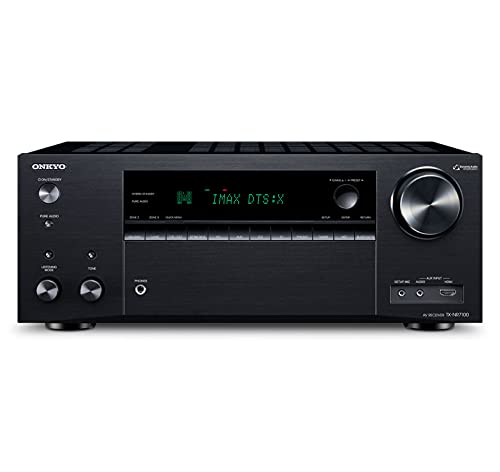 Onkyo TX-NR7100 9.2-Channel AV Receiver - 100 Watts Per Channel, Dirac Live Out of Box, Works with Sonos Certified, THX Certified and More
