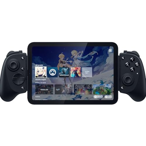 Razer Kishi V3 Pro Gaming Controller for iPhone 15, 16, 17 Series, Android & iPad mini up to 8": Full Sized TMR Thumbsticks - Back Buttons - PC Remote Play - Haptics - 3 Free Months of Apple Arcade
