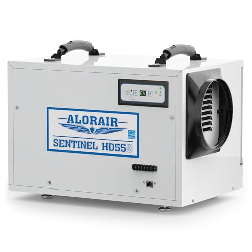 ALORAIR Crawl Space Dehumidifiers 120 PPD Moisture Removal, Crawlspace Dehumidifiers Commercial Dehumidifier for Basement, Auto Defrost, cETL Listed