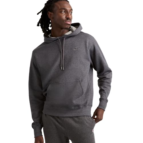 Champion Men's Hoodie, Fleece Striped Sweatshirt for Men (Reg. or Big & Tall)