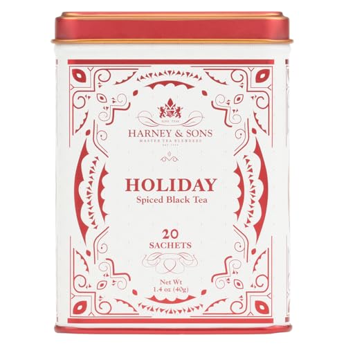 Harney & Sons Holiday Tea, 20 ct sachet tin