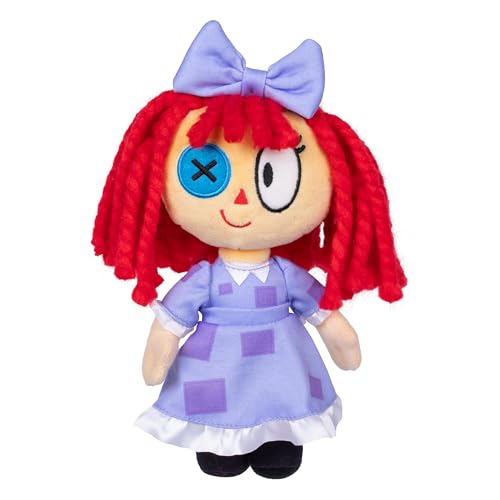 The Amazing Digital Circus Deluxe Ragatha Plush Figure, 8"/20.3 CM Figure Made with Premium Materials, Collect Caine, Pomni, Kinger, Jax and Ragatha