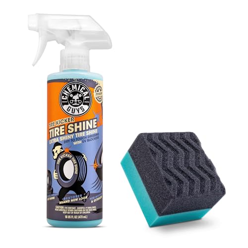 Chemical Guys Tire Kicker Extra Glossy Tire Shine Spray, 16 fl oz