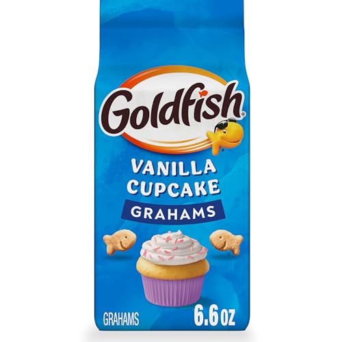 Pepperidge Farm Goldfish Grahams Vanilla Cupcake Baked Grahams, 6.6 Oz Bag