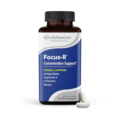 Lifeseasons, Focus-R Concentration Support, 60 Count