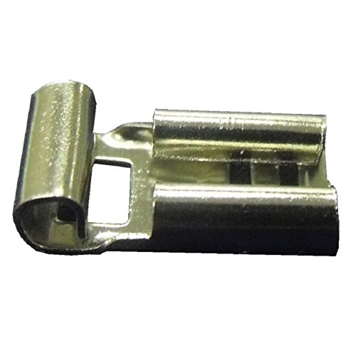 Supco T1104 Quick Disconnect, Non Insulated, 16-14 Gauge, 1/4" Flag (Pack of 20)