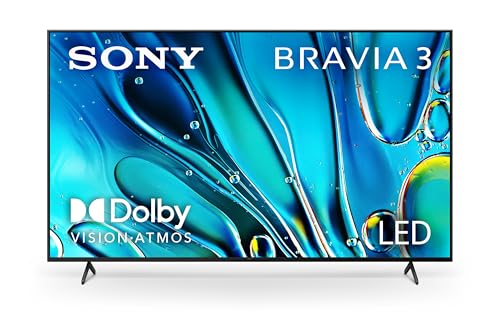 Sony 75 Inch BRAVIA 3 LED 4K HDR Smart Google TV (K-75S30)