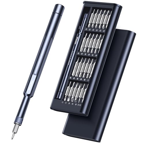 Wesdut 49in1-S2 Precision Screwdriver Set, [Super Durable] Ultra Compact Small Magnetic Mini Repair Tool Kit, Tiny Screw Driver with Torx Flat bits Fits Ring Doorbell, Watch, Laptop, Eyeglass, Camera