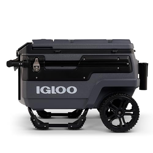 Igloo Trailmate Journey 70 Qt Cooler, Carbonite