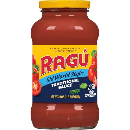 RAGÚ Old World Style Traditional Sauce, Perfect for Italian Style Meals at Home, 24 oz