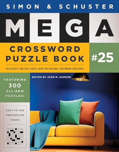 Simon & Schuster Mega Crossword Puzzle Book #25