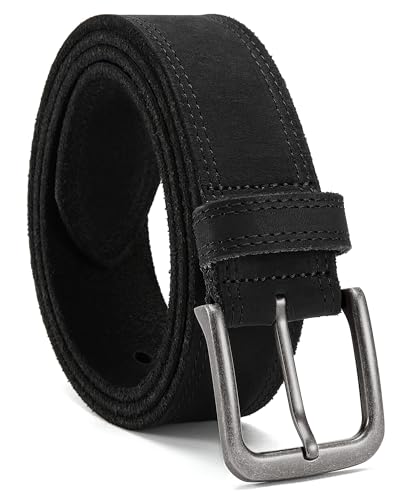 CHAOREN Full Grain Leather Belt for Men, Work Belts for Men Heavy Duty, Daily Wear for Jeans Pants