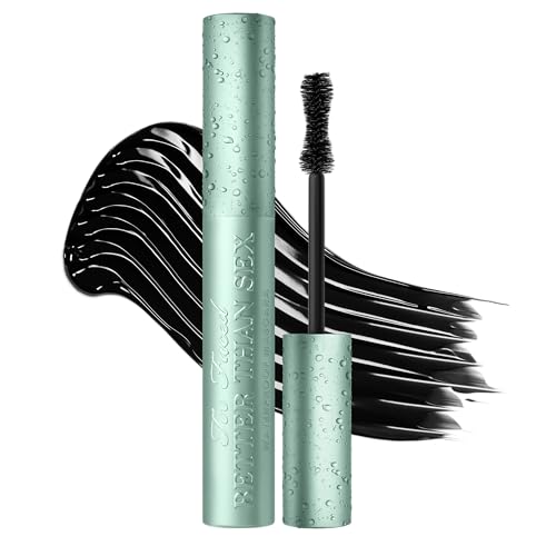 Too Faced Better Than Sex Waterproof Mascara | Volume + Length with Hourglass Brush, 0.27 Fl Oz, Black