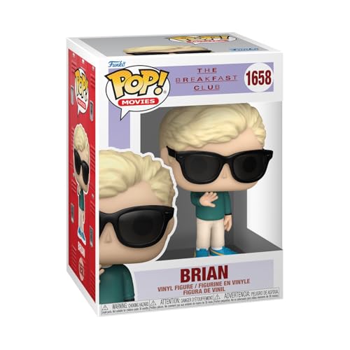 Funko Pop Movies: The Breakfast Club - Brian Johnson - Collectable Vinyl Figure - Gift Idea - Official Merchandise - Toys for Kids & Adults - Comedy Fans - Model Figure for Collectors and Display