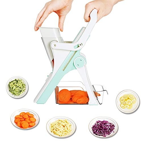 Safe Mandoline Slicer for Kitchen Vegetable Chopper Slicer, Food French Fry Potato Chopper Vegetable Cutter, Kitchen Chopping Artifact For Carrot Onion & Fruit