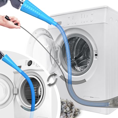 Sealegend 2 Pieces Dryer Vent Cleaner Kit Dryer Lint Vacuum Attachment, Dryer Vent Cleaning Lint Remover 2 Hoses Tools for Home Improvement