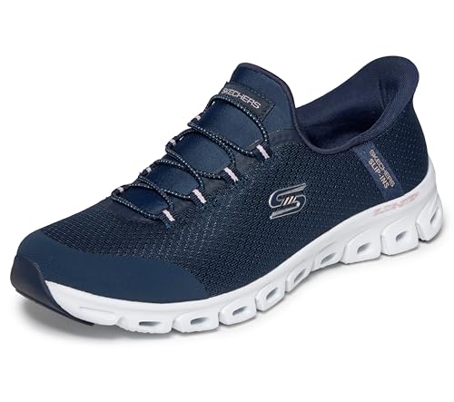 Skechers Women's Hands Free Slip-Ins Sport Active Glide-Step - Pursuit, NVY, 8