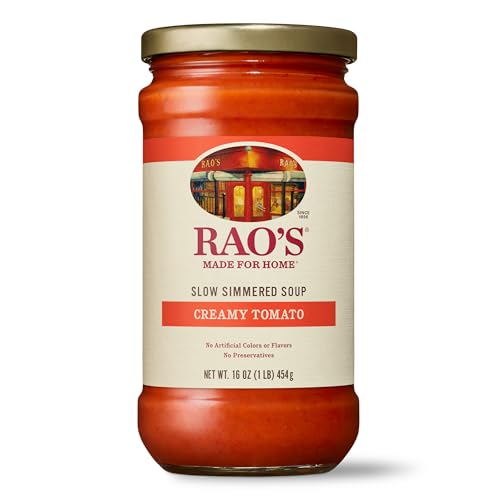 Rao's Homemade Slow Simmered Soup, Creamy Tomato, 16 Ounce (Pack of 6)