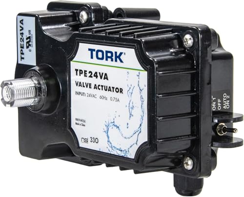 TORK TPE24VA 24-Volt Authentic Valve Actuator Control, Compatible with all 24VAC Control Systems, for Pools, Spa, Solar Equipment, UL Approved for Safety