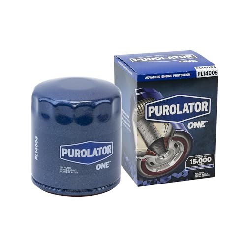 Purolator PL14006 PurolatorONE Advanced Engine Protection Spin On Oil Filter Compatible With Chevrolet Silverado 1500, Tahoe, Suburban 1500, Silverado 2500 HD, Corvette, GMC Yukon and Sierra 1500