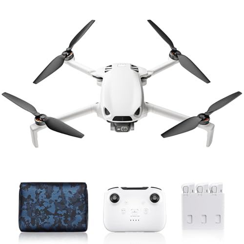 Skyrover S1 Mini Drone Combo with Camera 4K/60fps Video, 48MP Photo with 8K Image Quality, 3-Axis Gimbal Stabilization, 39,000ft Video Transmission, Under 249g, Auto Track, 120-Min Flight Time with 3 Batteries