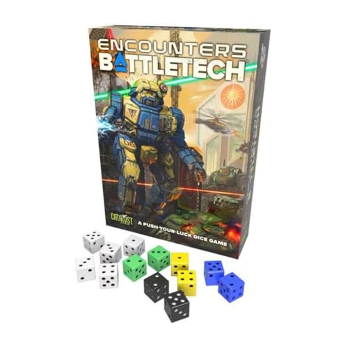 Battletech Encounters by Catalyst Game Labs, RPG Board Game, for 1+ Players and Ages 14+