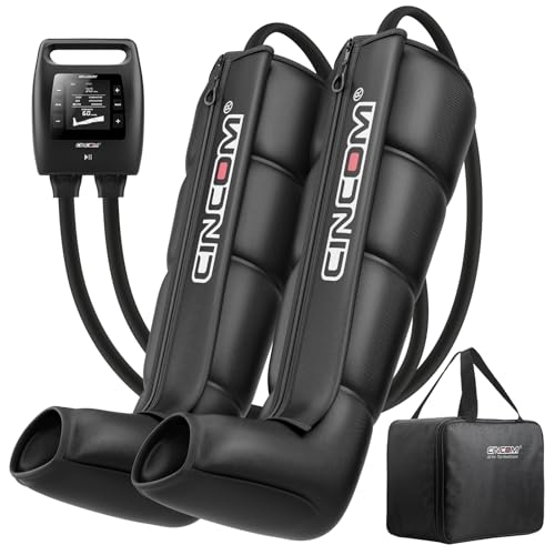 CINCOM Cordless Leg Recovery System with Dynamic Compression Massage Technology - 3 Different Sizes for Everyone (Small)