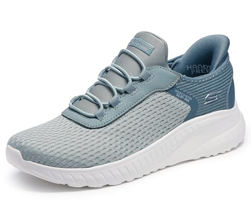 Skechers Women's Hands Free Slip-ins Bobs Squad Chaos - in Color, Sage, 7