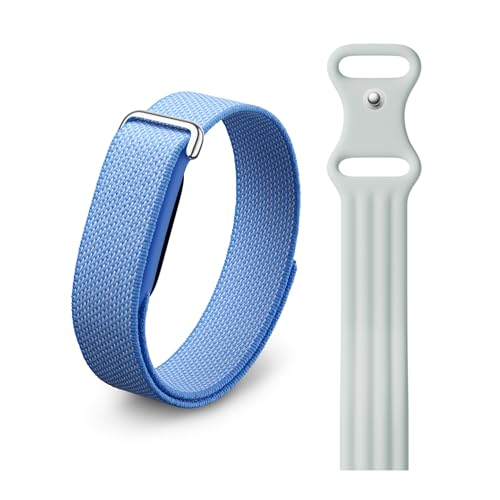 Google Fitbit Air - Lavender with Large Fog Active Band Bundle