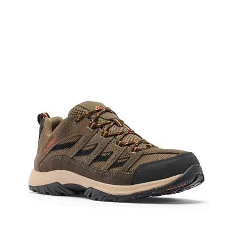 Columbia Mens Crestwood, Camo Brown/Heatwave, 9.5