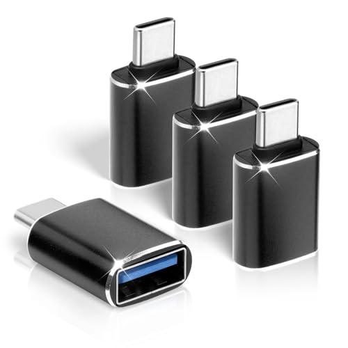 USB Adapter for iPhone, Apple Watch & Airpods - USB A Female to USB C Male OTG Converter for iPhone 16/15/14, Samsung Galaxy S24/S23, iPad, MacBook Air/Pro