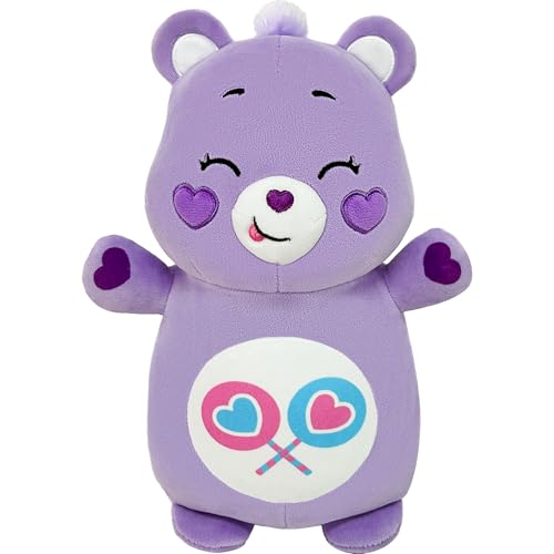 Squishmallows Original Care Bears 10in Share Bear HugMees – Ultrasoft Official Jazwares Plush (Medium-Sized)