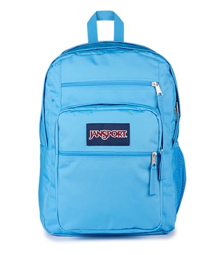 JanSport Laptop Backpack - Computer Bag with 2 Compartments, Ergonomic Shoulder Straps, 15” Laptop Sleeve, Haul Handle - Electric Azul