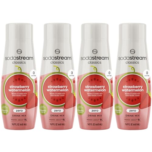 SodaStream SodaStream Zero Strawberry Watermelon Drink Mix, 14.8 fl. oz., Pack of 4, 14.8 oz