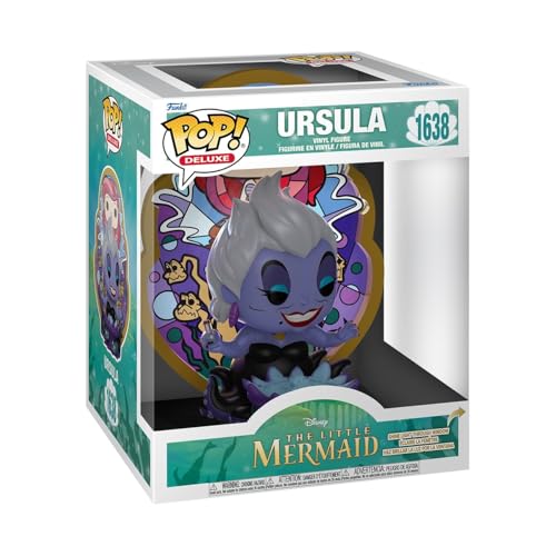 Funko Pop! Deluxe: Little Mermaid - Ursula - Stained Glass - Collectable Vinyl Figure - Gift Idea - Official Merchandise - Toys for Kids & Adults - Disney Fans - Figure for Collectors and Display